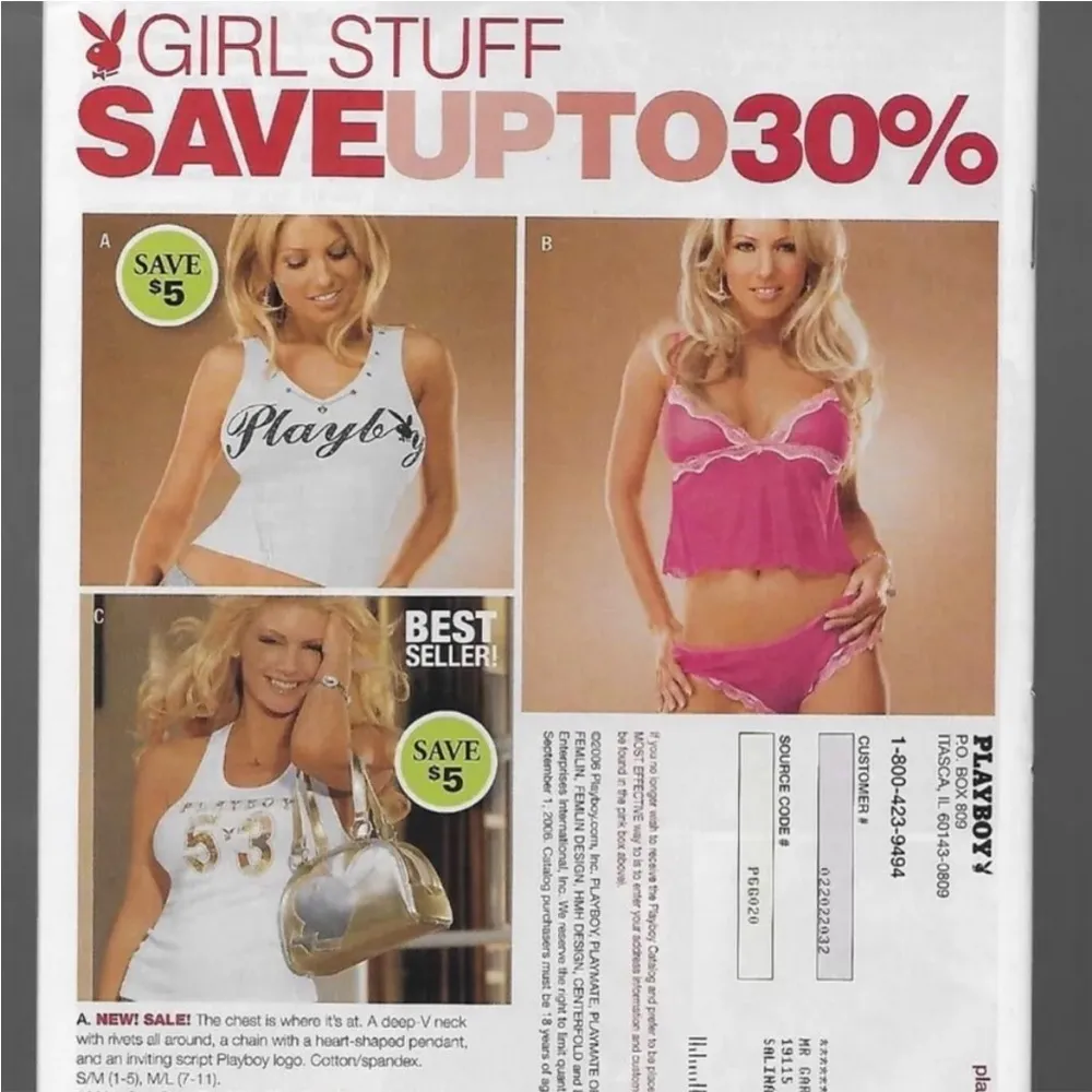 Playboy Y2K Glittery Gold Sequin Tank Top​ - Image 4