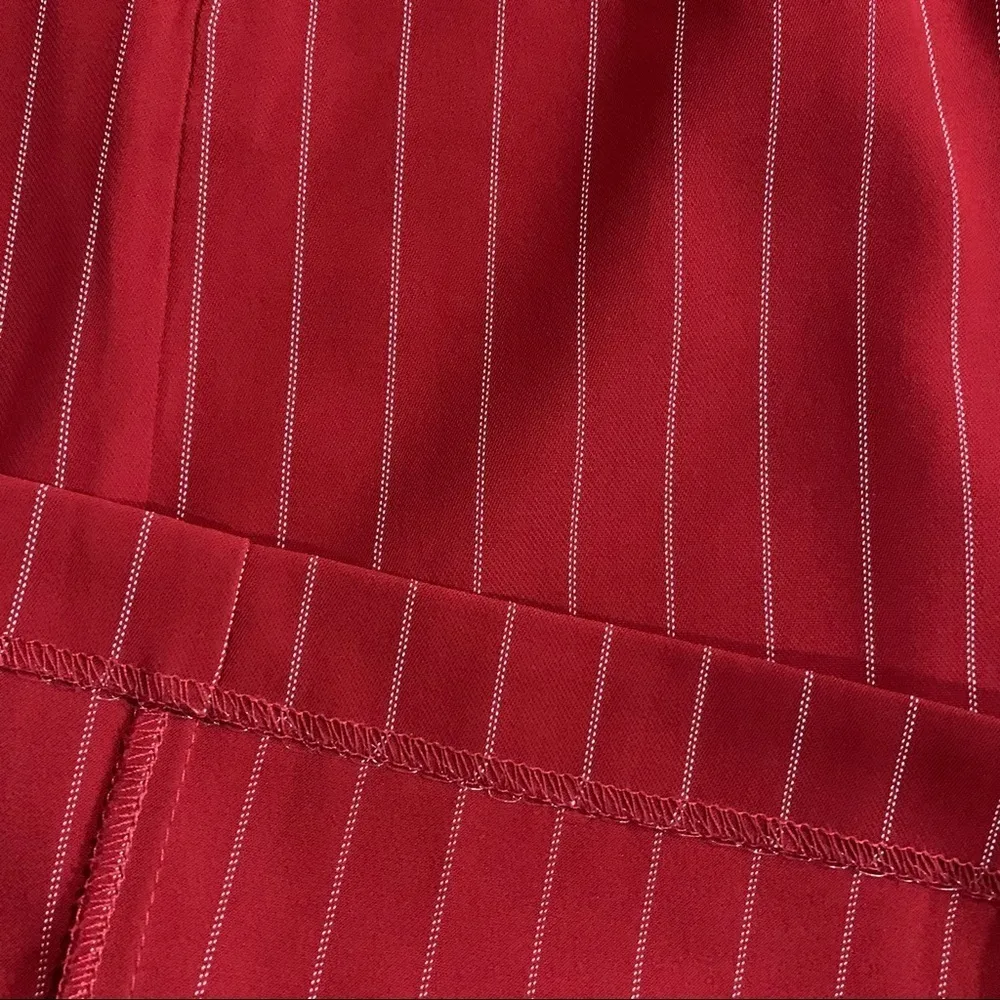 Etophe Studios Women Stripped Red Casual Good Girl Dress Size‎ Small - Image 8