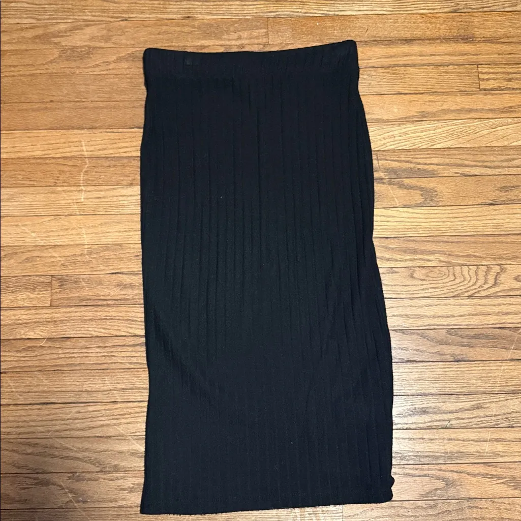 knit pencil midi skirt - Image 5