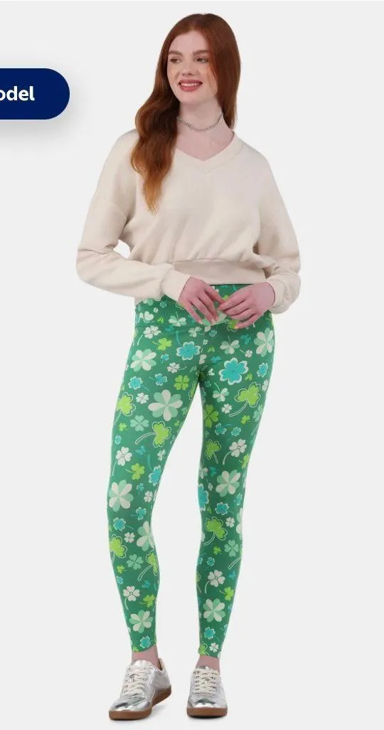 undaries St. High-Rise Ankle legging with not today pinchers t shirt set - Image 3