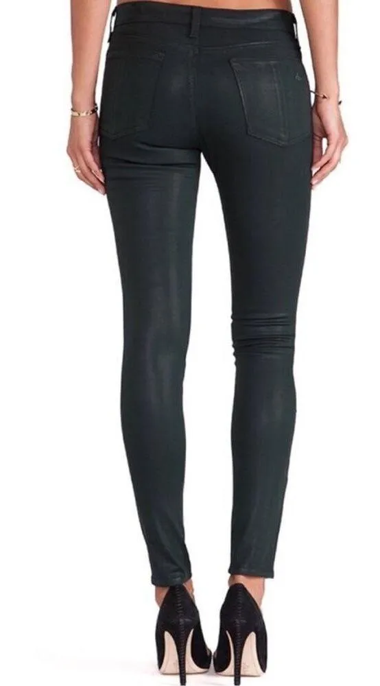 Rag & Bone Legging Jean Coated Green Revolve 24 - Image 16