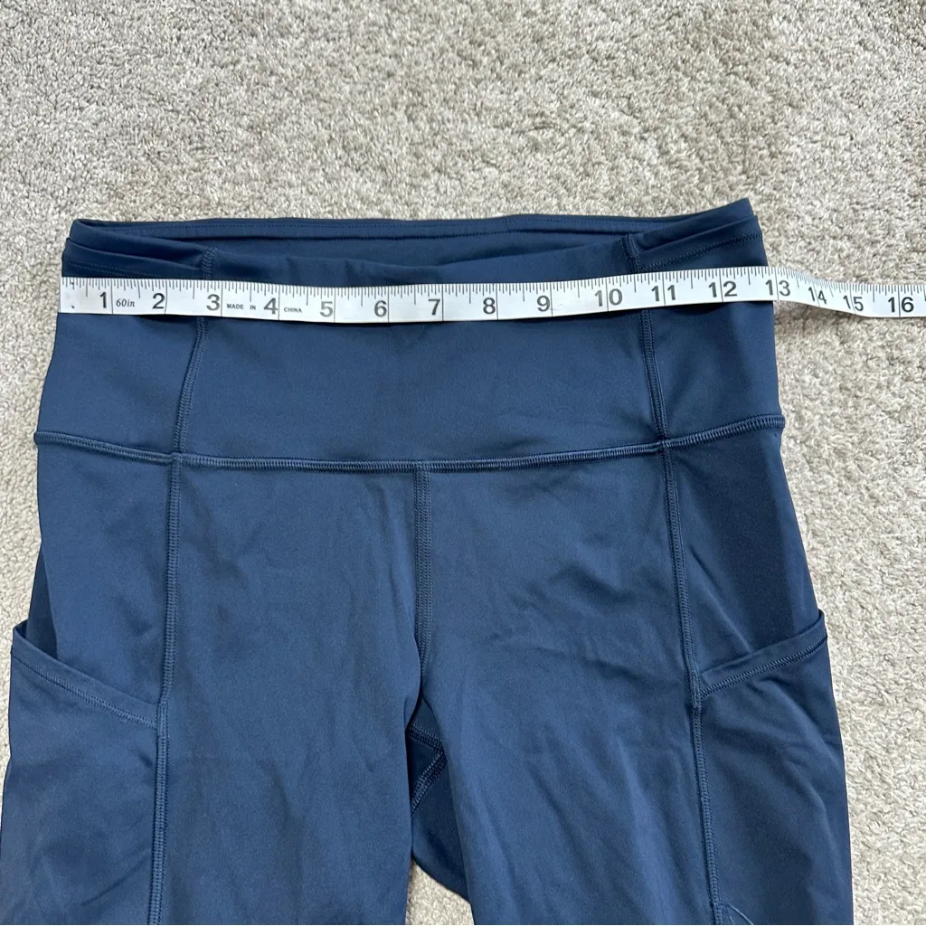 Lululemon Women’s Fast And Free Short 10" Non-Reflective Run in True Navy Size 6 - Image 13