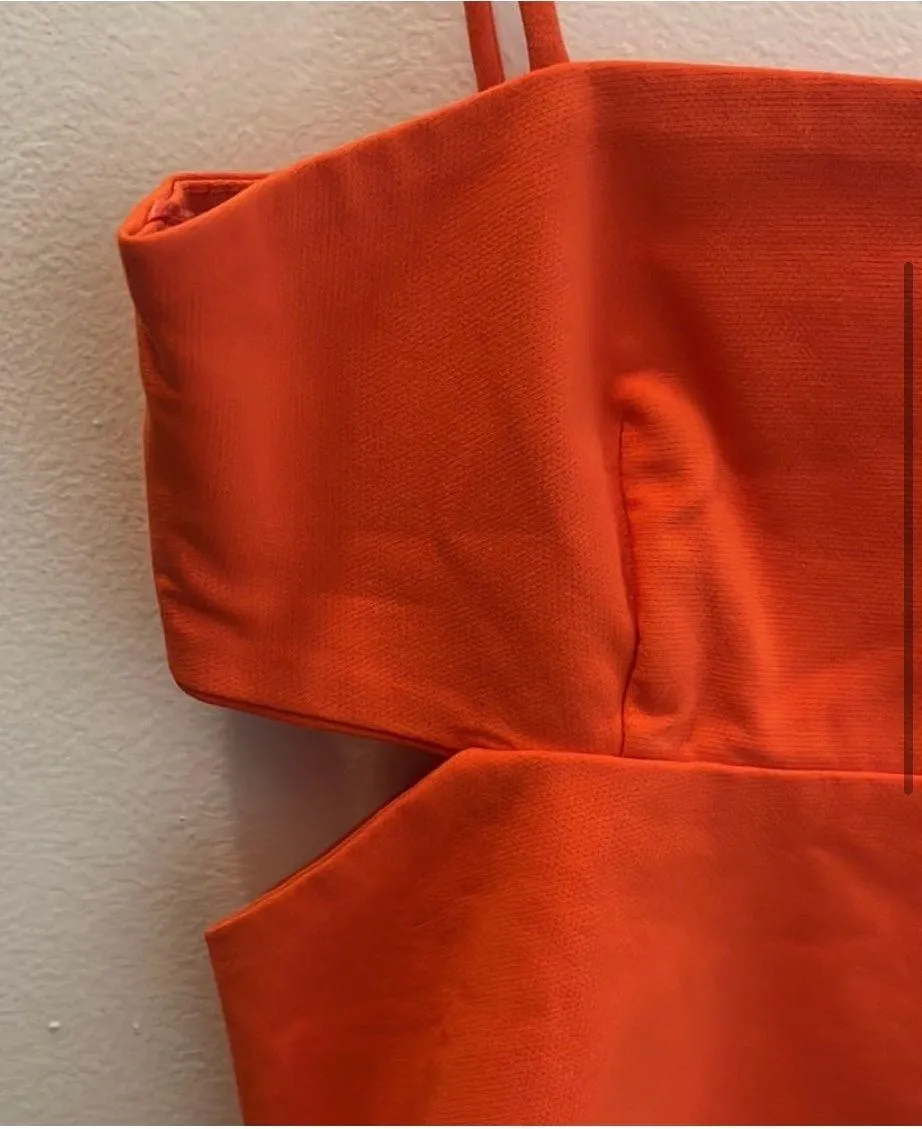 ZARA Crop Top With Cut Out - Image 3