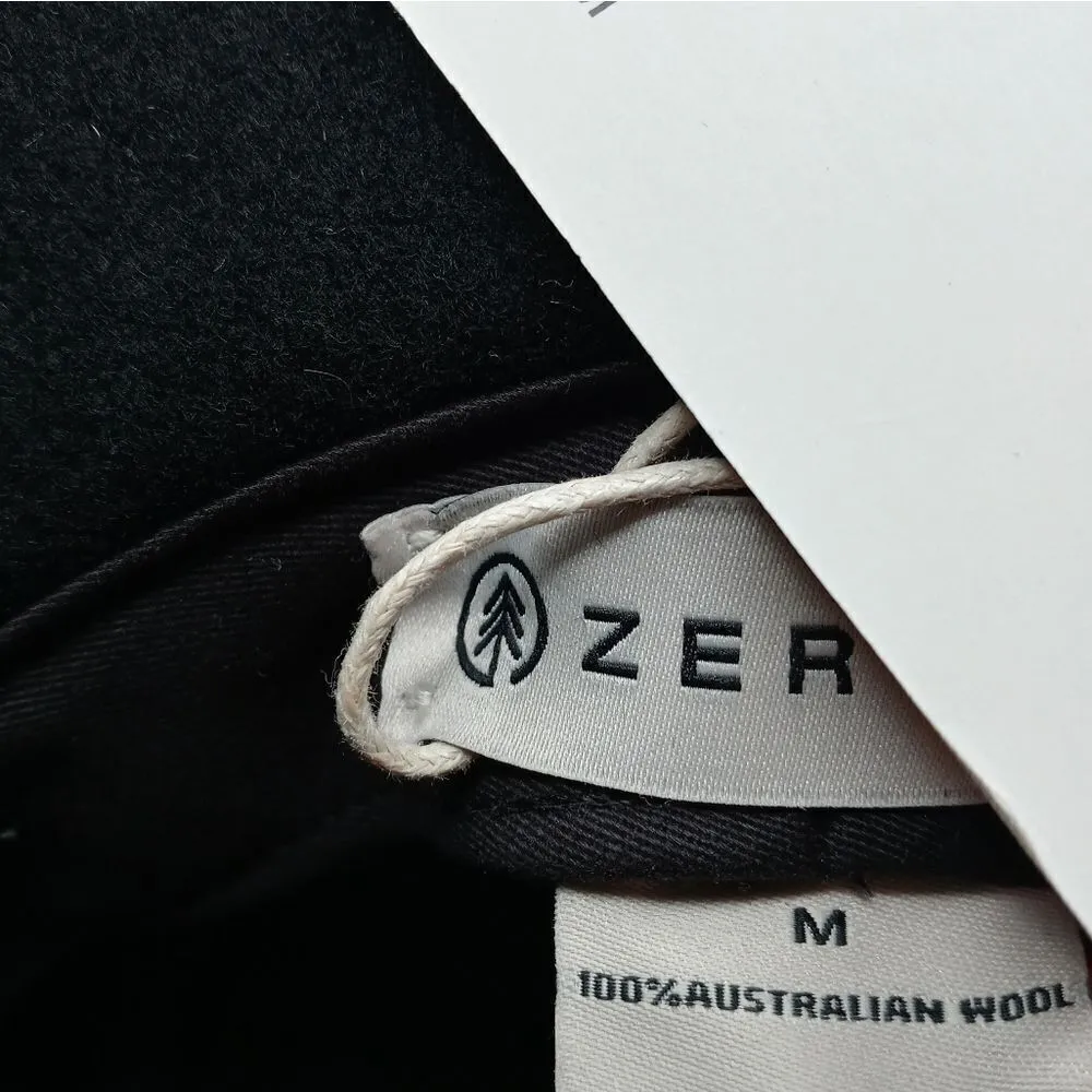 Zertrue black fedora hat size medium Black - Image 7