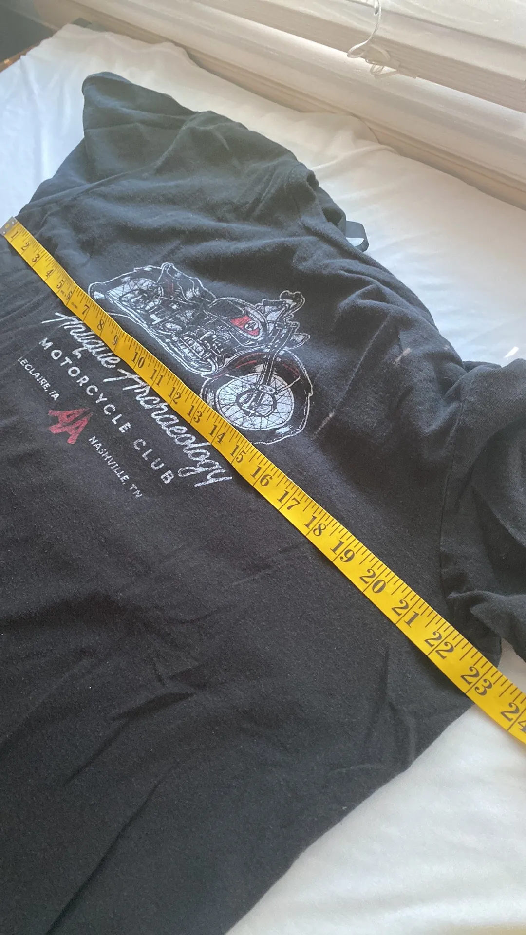 Antique Archaeology Motorcycle Club T-shirt short sleeve round neck size X-Large - Image 5