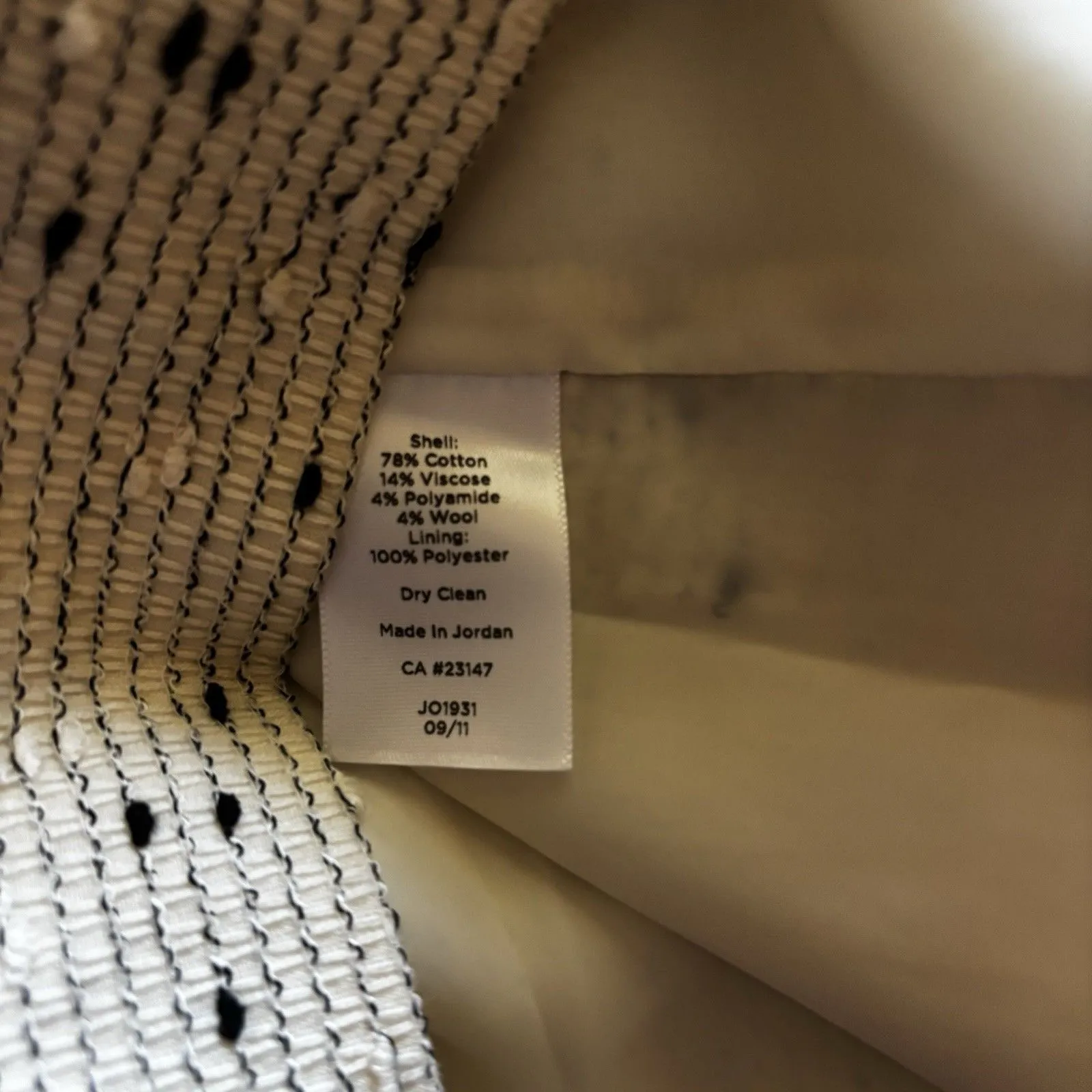 Talbots Mini Pencil Skirt Women 12P Petites Multicolor Speckled Wool Blend Zip - Image 5