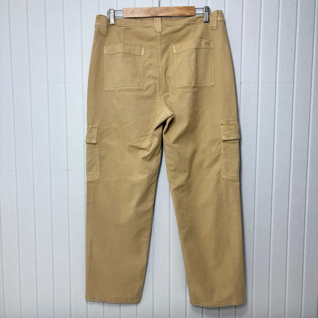 American Eagle Outfitters Tan Cargo Pants size‎ 12 - Image 2
