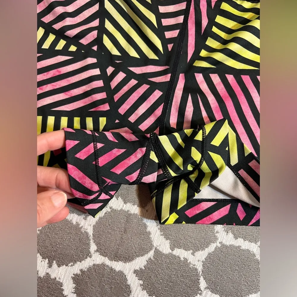 Nike Pink and Yellow Athletic Shorts athletic athleisure summer colorful beach - Image 7