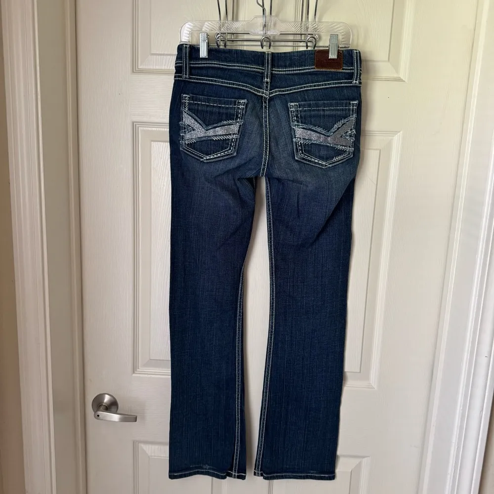 BKE Denim Starlite Flare Jeans Size 28 Regular - Image 2