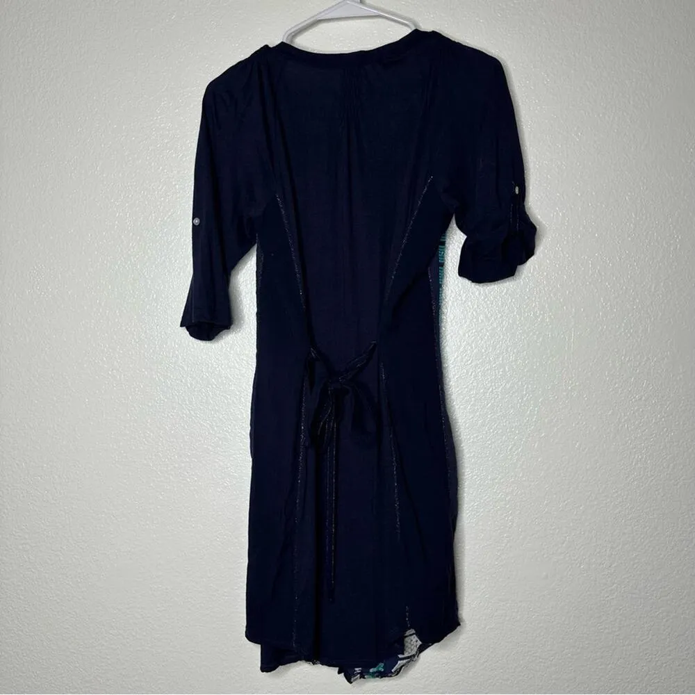 Tiny Anthropologie Nadia Embroidered Shift Dress Medium - Image 6
