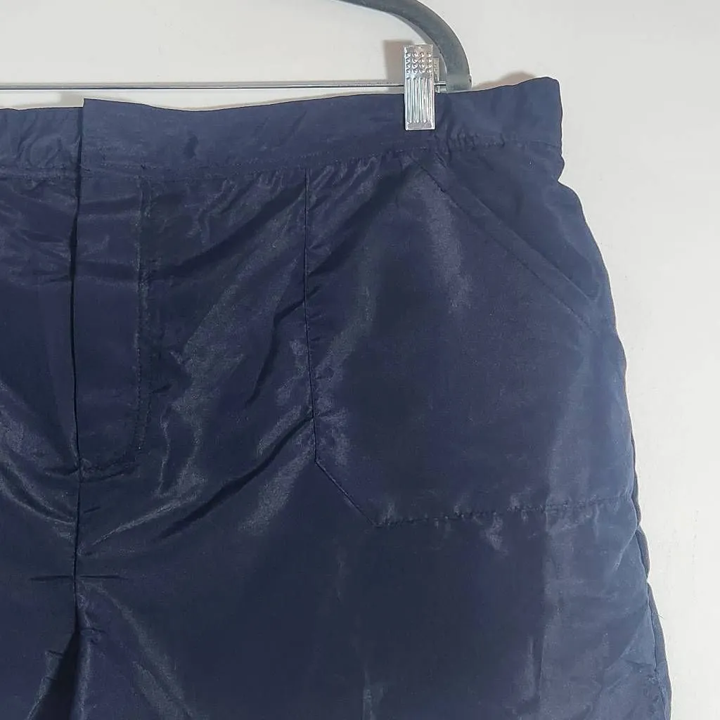 Aquabelle Women's Navy Swim Short NWT Size 24 Plus Size Swim Short Blue - Image 3