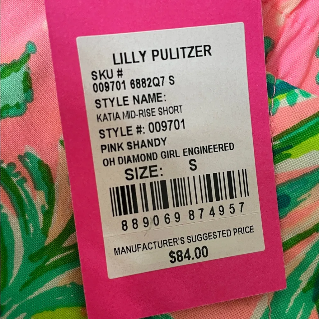 Lilly Pulitzer KATIA MID-RISE SHORT size Small - Image 6