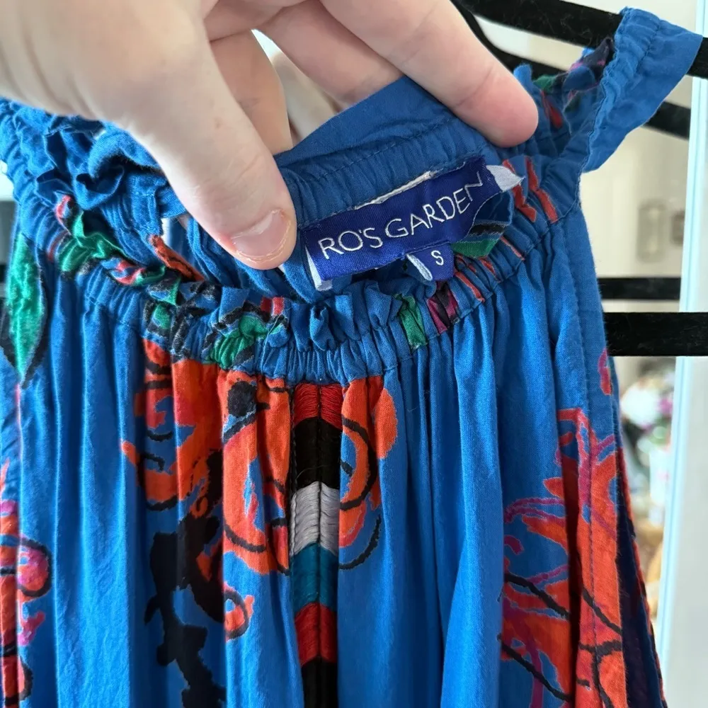 Anthropologie Ro's Garden Valley Halter Cover - Image 6