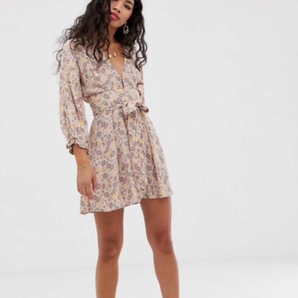 Faithful the Brand Palmaro Floral Mini Dress - Image 2
