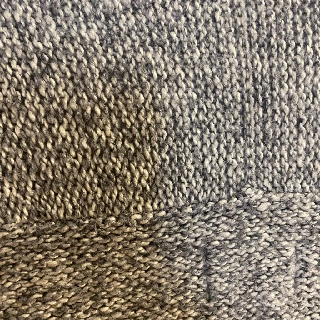 Levi’s Levis Womens Gray Grey & White  Knit Cadigan Open Fromt Sweater L Large - Image 8