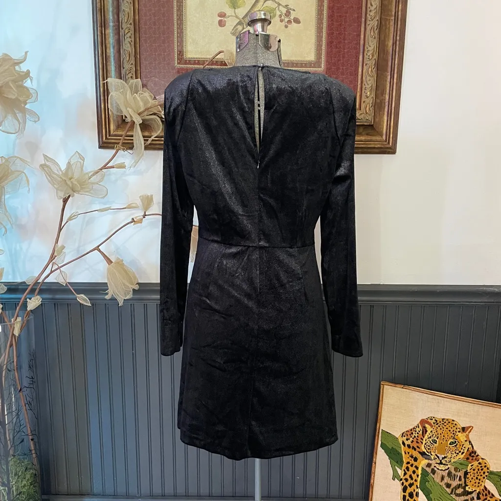 NWT Highline Collective Starry Night Velvet Witchy Mini Dress - Image 7