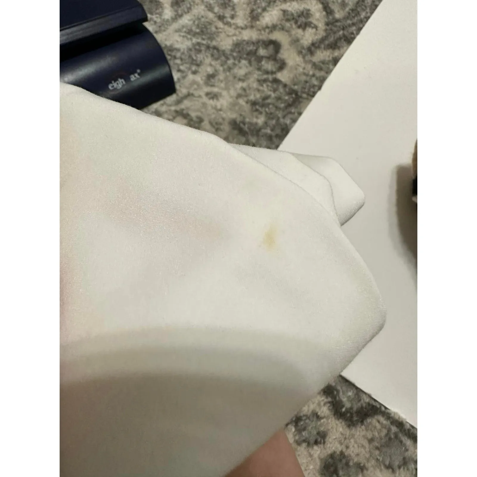 Peace of Cloth Women's Panticular‎ White Cropped Pants Front Zip Sz 4 - Image 4