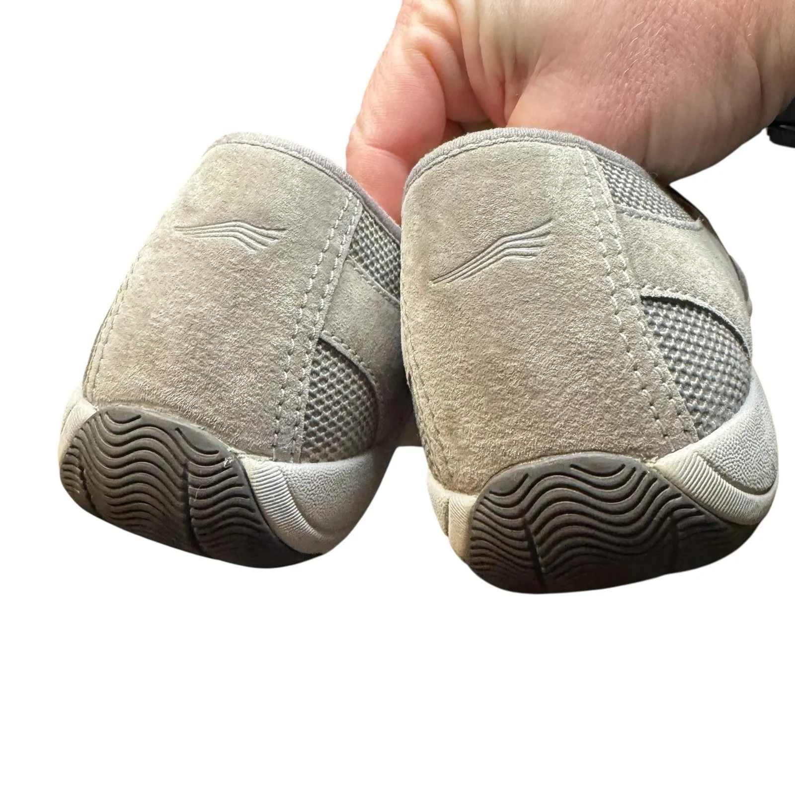 Dansko Shoes Womens Size 9.5 Gray Mary Jane Flats Comfort Walking Hook & Loop - Image 7