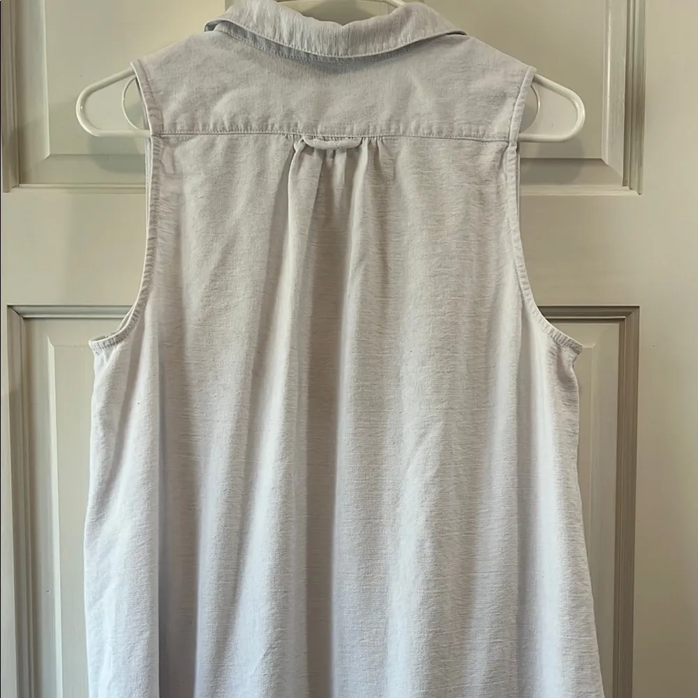 Tribal Sleeveless Flowy Shirt Dress Midi Length - Image 13