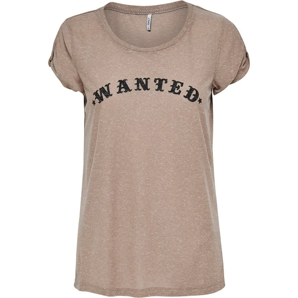 NWOT WANTED Graphic Cut Out Sleeve Tee - Image 4