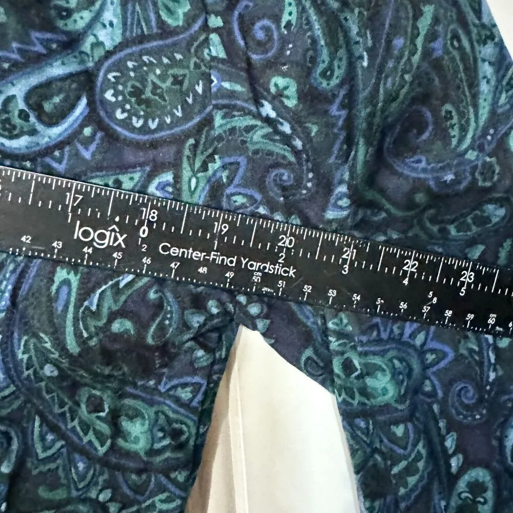 Vintage PENDLETON Women Size 8 Plaid Rayon Skirt and Button Shirt Suit Christmas - Image 5