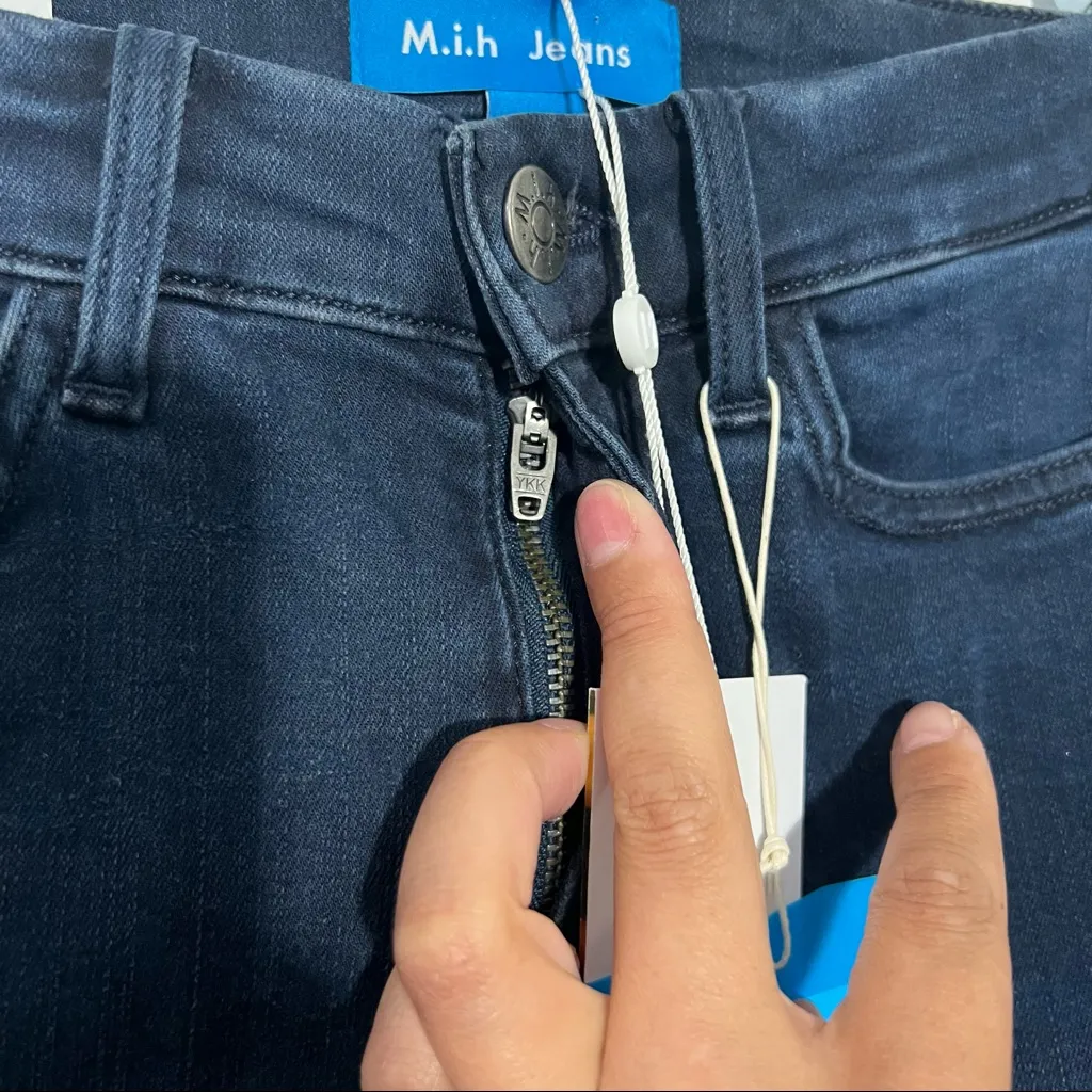 Anthropologie M.i.h Bodycon High-Rise Skinny Jeans In Vale Size 25‎ - Image 4