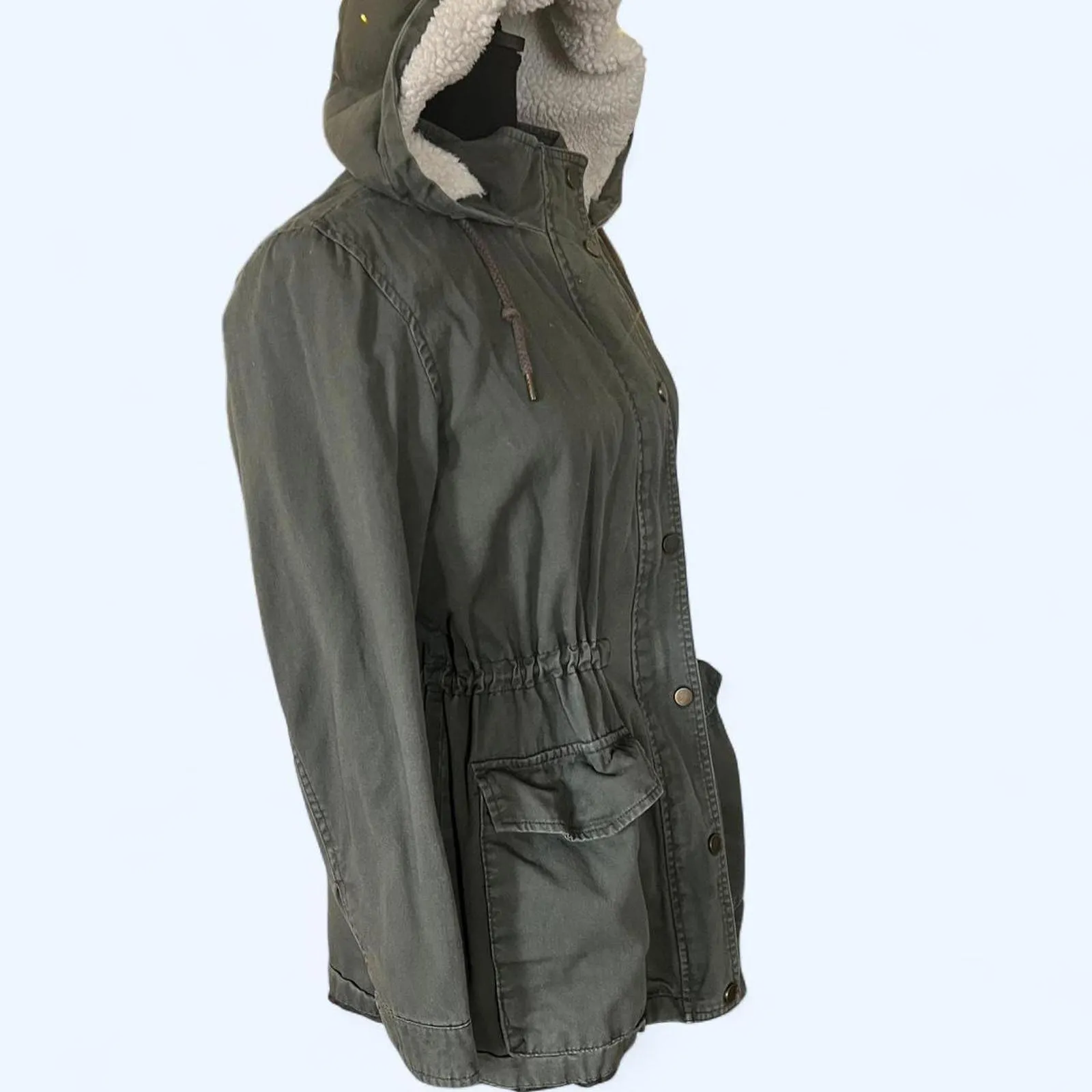 Celebrity Pink Sherpa lined jacket Size Medium - Image 3