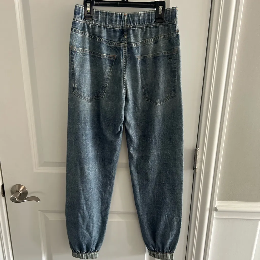 rag & bone Miramar Denim-Print Joggers - Image 4