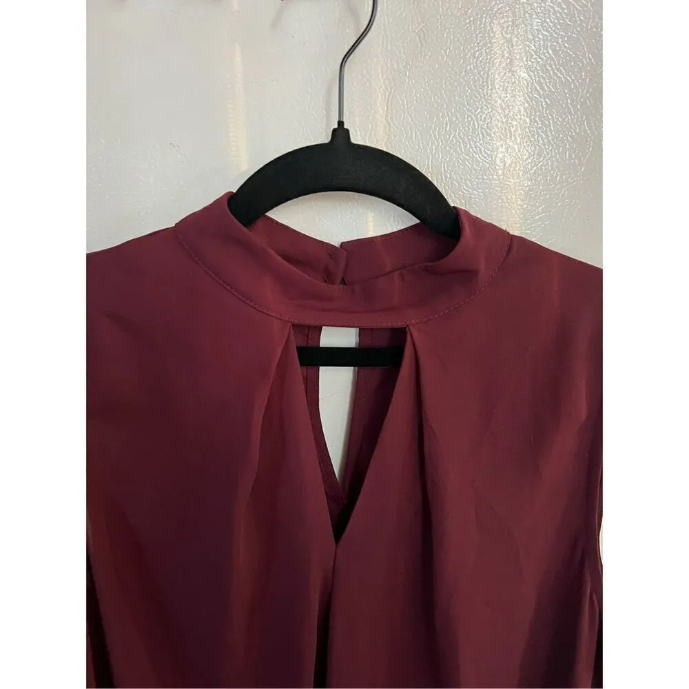 Apt. 9 Maroon Tank Top Woman’s Size Medium - Image 3