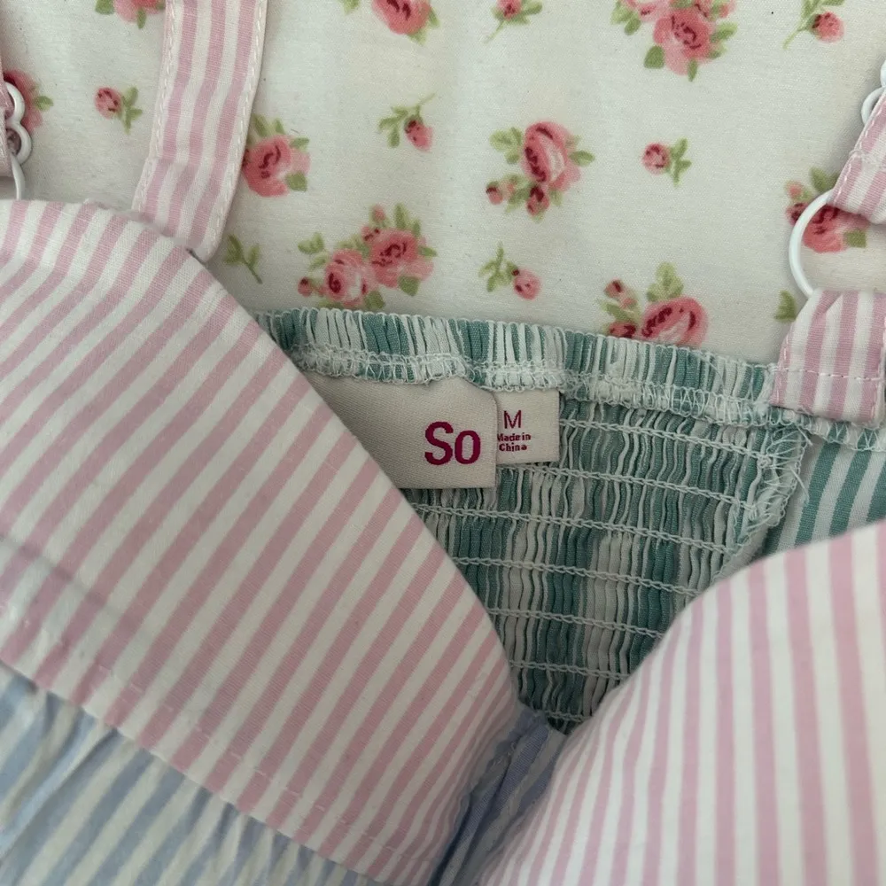 SO Striped Bustier Top in Pastel Hues - Image 2