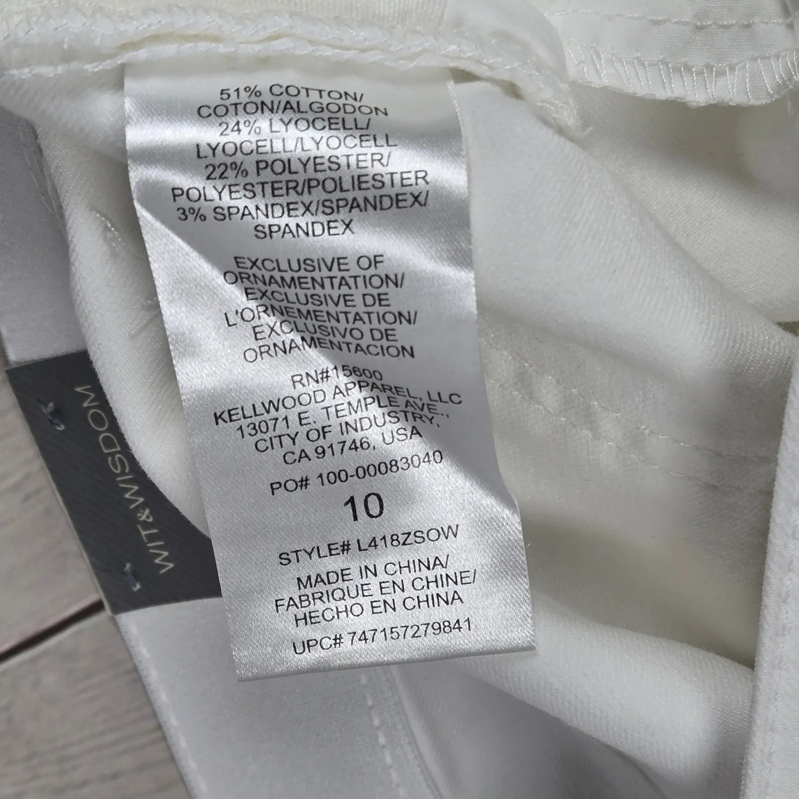 Wit‎ & Wisdom Bermuda Shorts Ab - Image 6