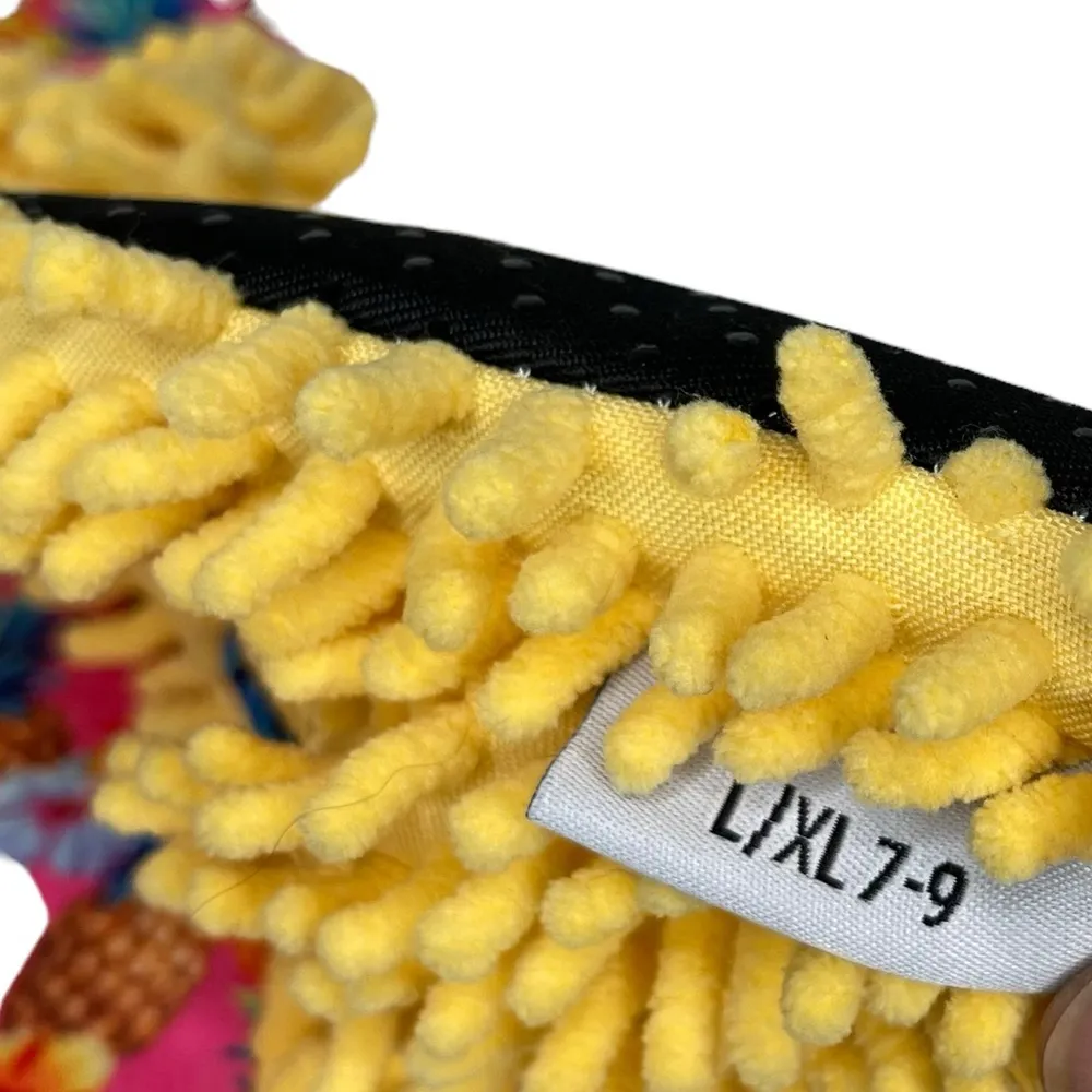 Two‎ Left Feet Flip Flops Yellow Size 8 - Image 4