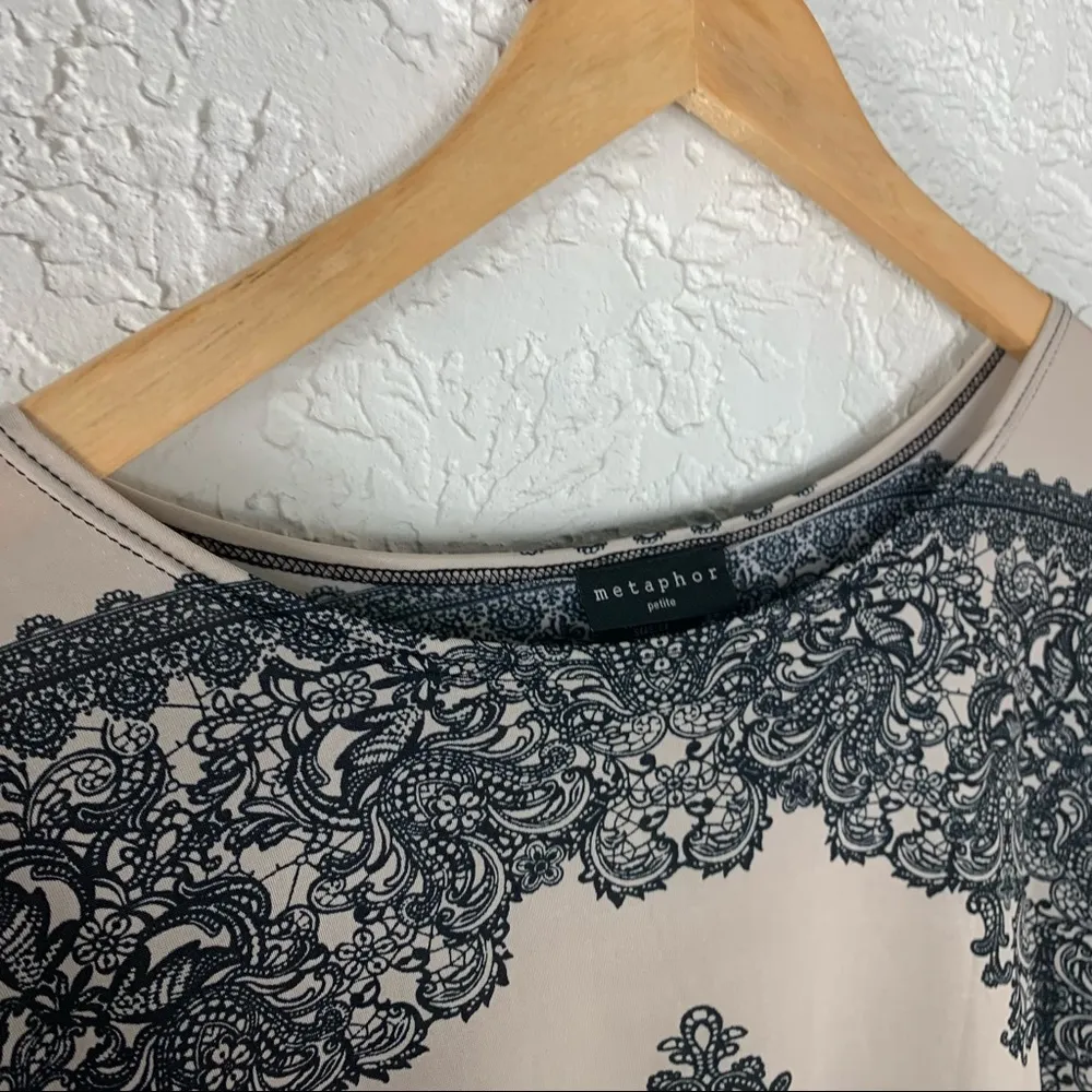 Metaphor | Boho Short Sleeve Blouse - Image 6