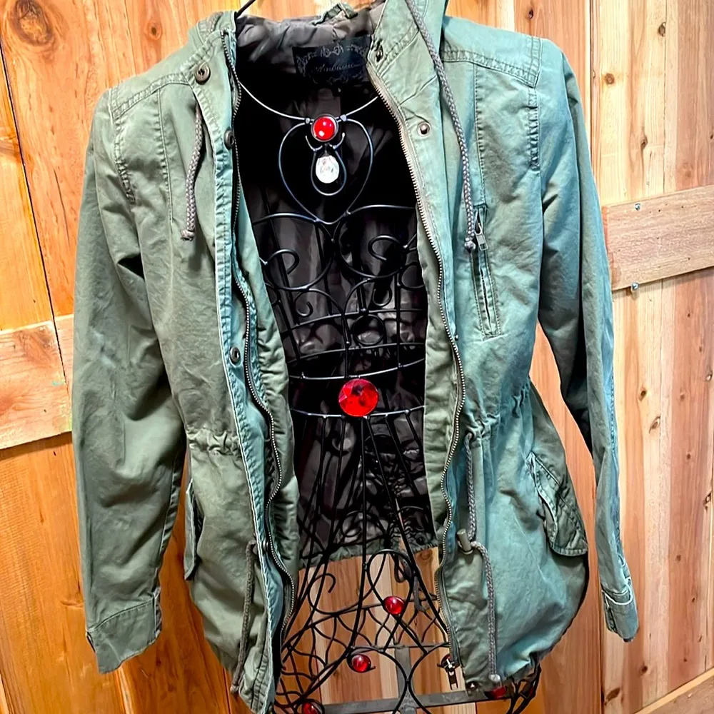 🆓🆓🆓FREE W/PURCHASE🆓🆓🆓Army Green Utility Jacket - Image 12