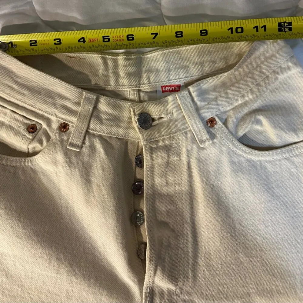 Levi’s Vintage 501 Size 7 Inseam 25 inches Made in USA 1991 - Image 4