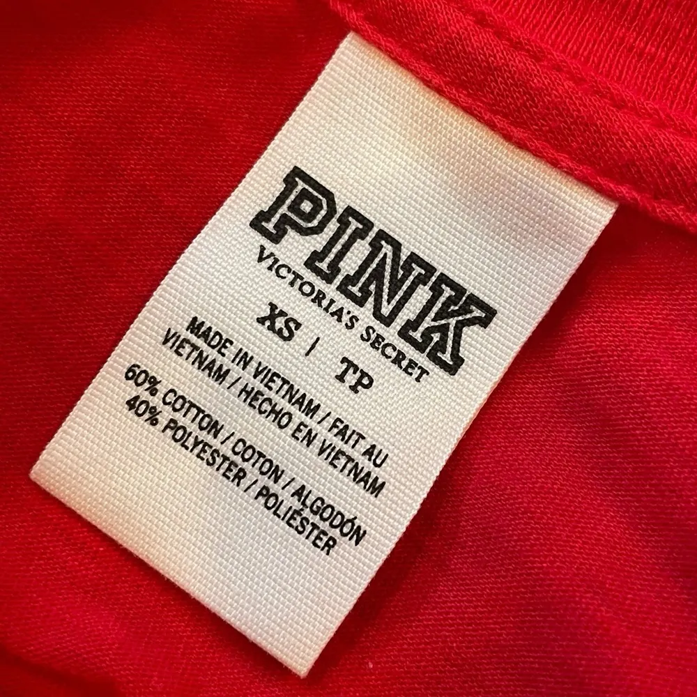 PINK Victoria’s Secret Red White Blue Preppy Patriotic Americana Sequin Tank Top - Image 4