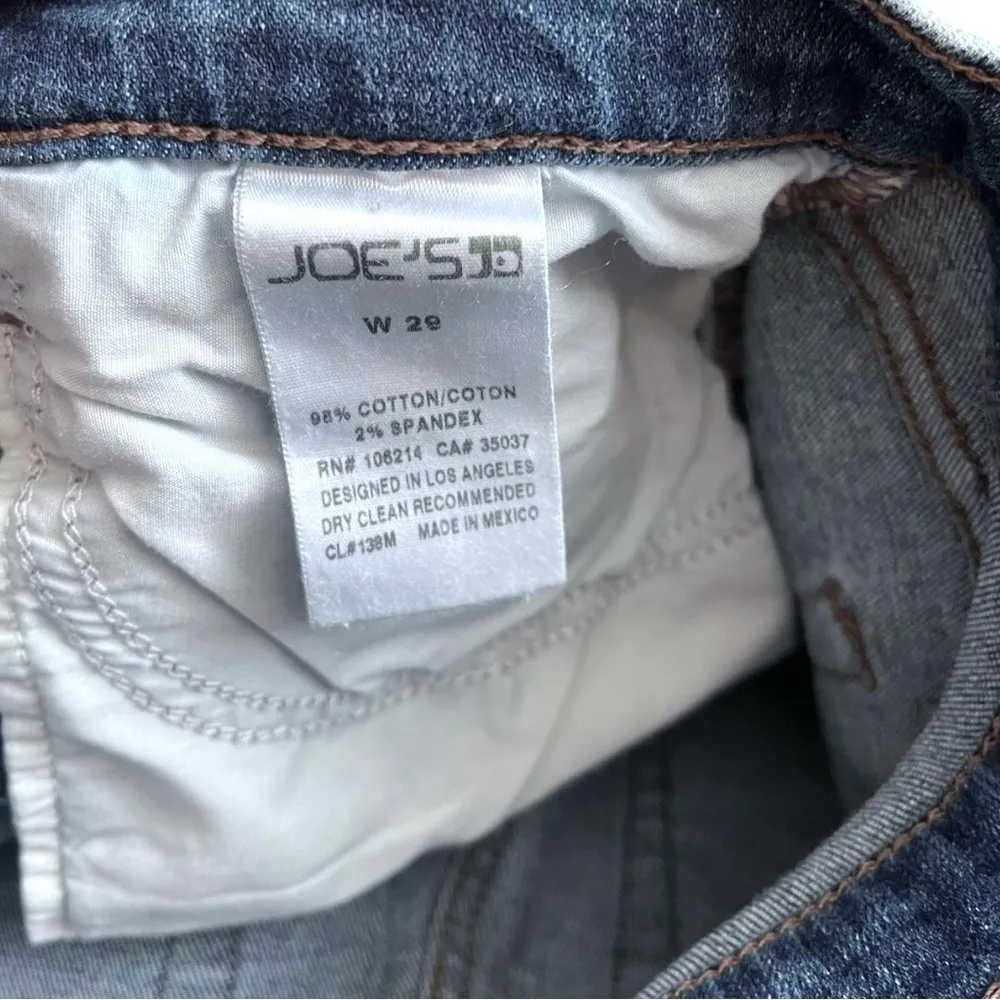 Joe’s Jeans Mid Rise Dark Wash Denim Bermuda Shorts size 29 - Image 8