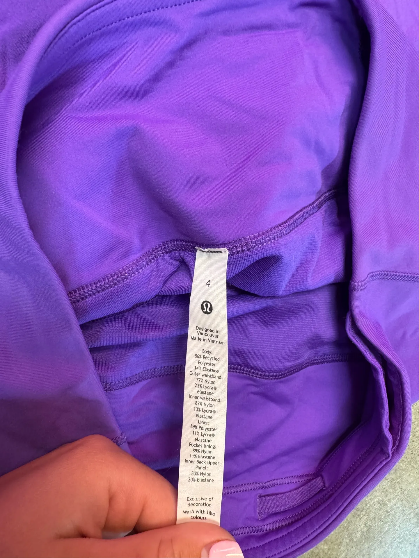 Lululemon Shorts Speed Up 2.5" High-Rise  - Image 3