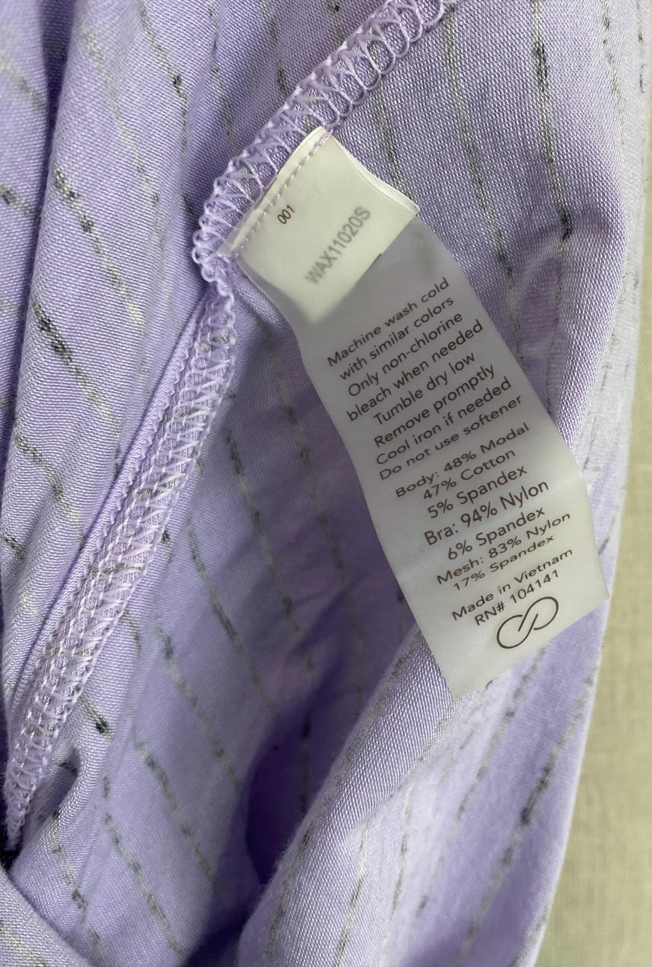 Calia by Carrie Calia Double Layer Tank Top - Image 3