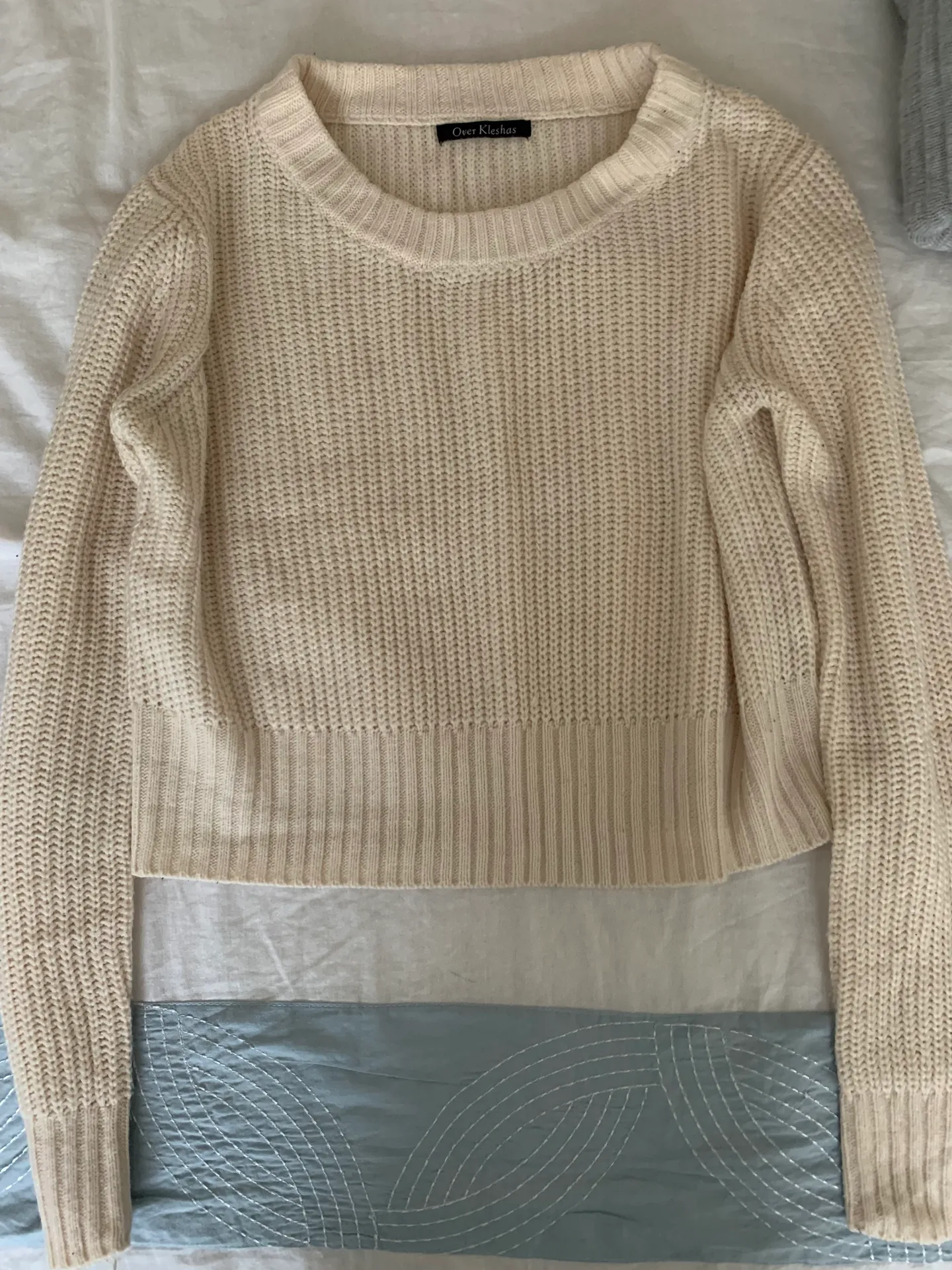 Croptop Sweater White - Image 5