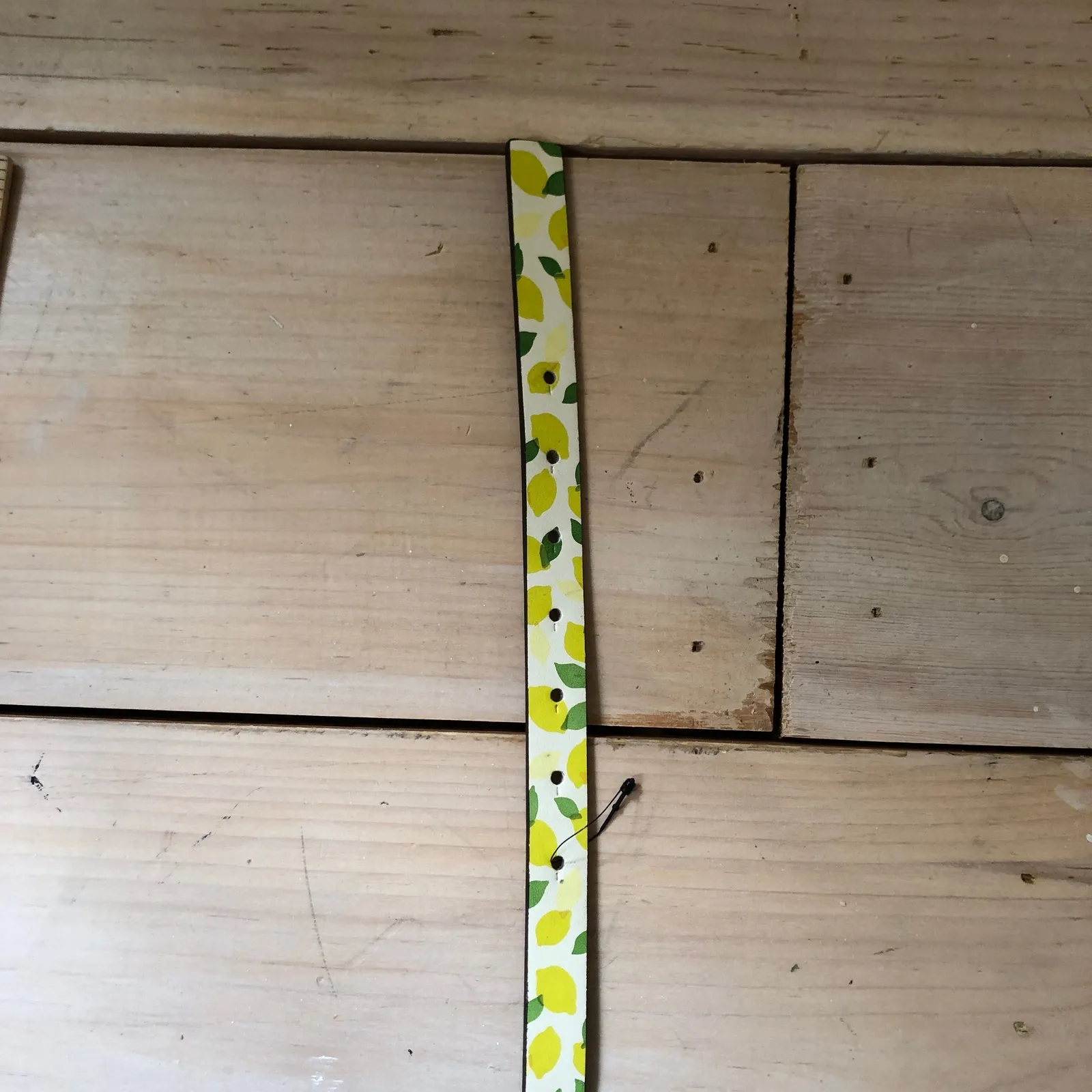 Kate Spade New York NWT Leather Lemon Belt Size S - Image 7