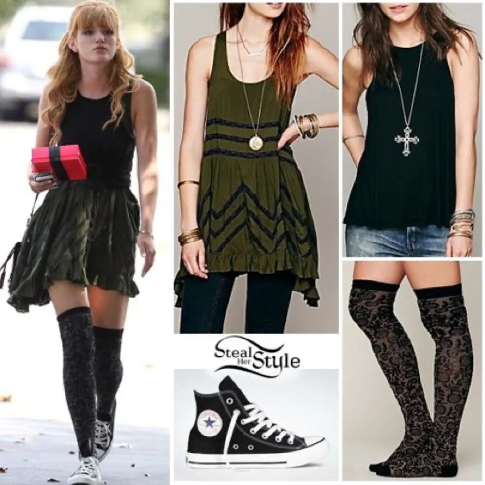 Free People Voile and Lace Trapeze Green Slip - Image 3