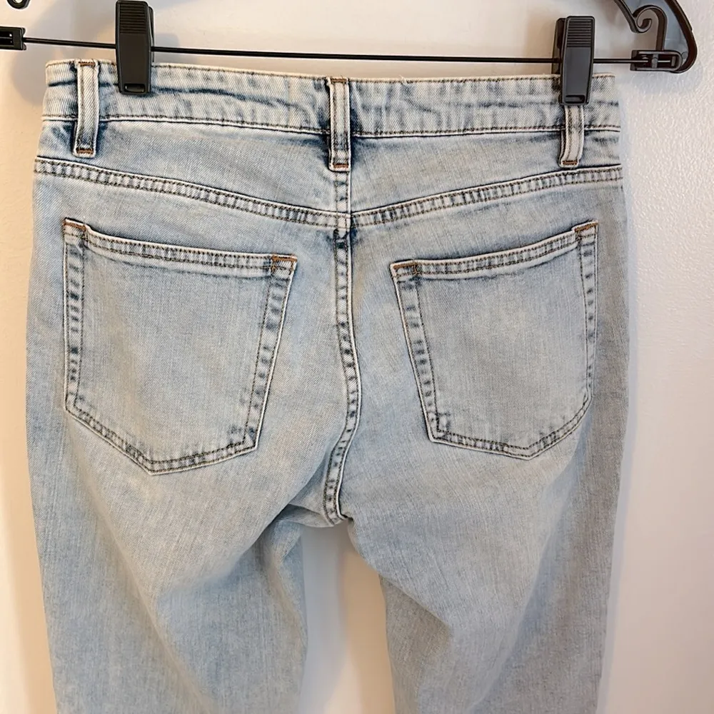 Acne Studios Flex S Silver Vintage Light Wash Jeans - Image 5