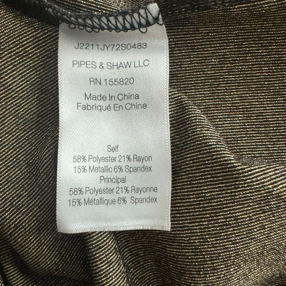 Veronica Beard - NWT Elsie Metallic Ruched Long Sleeve Mini Dress Sz M - Image 10