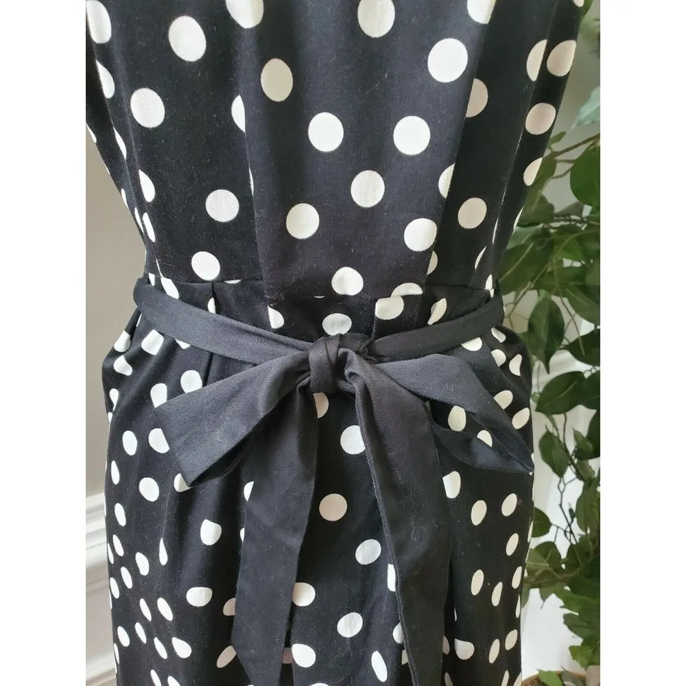 Motherhood Maternity Women Cotton Sleeveless Dress Black Size L - Image 3