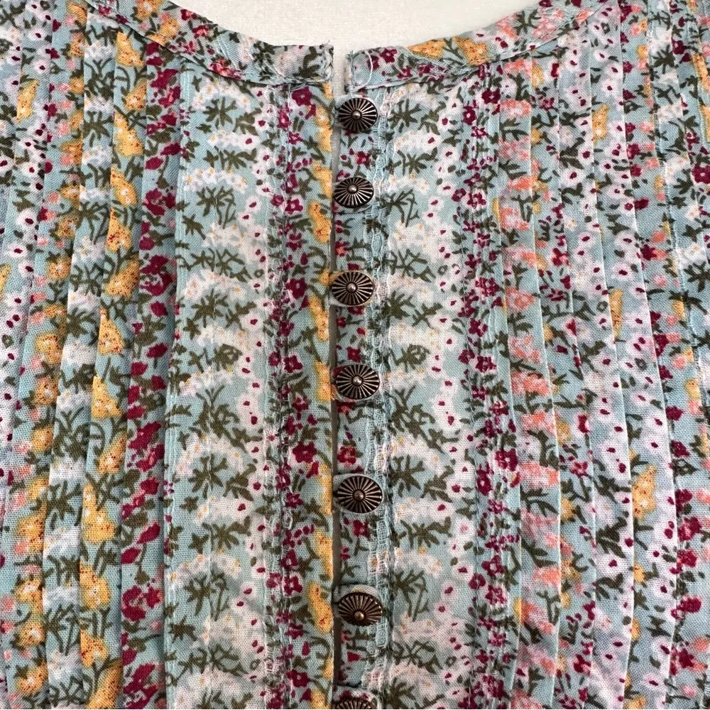 Anthropologie Maeve Gelise Button Blouse Top - Image 9