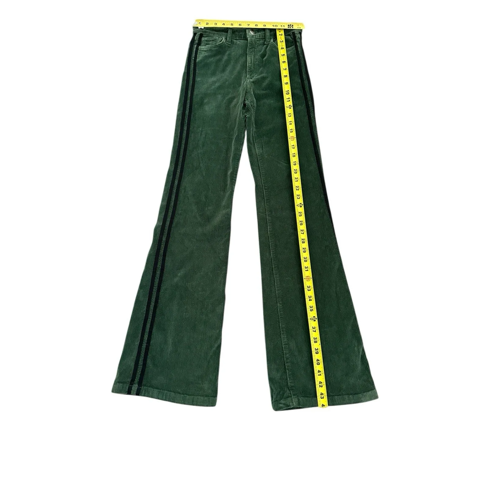 Joe's Jeans The Molly High Rise Flare Size 26 Pineneedle Retro Boho Festival - Image 5