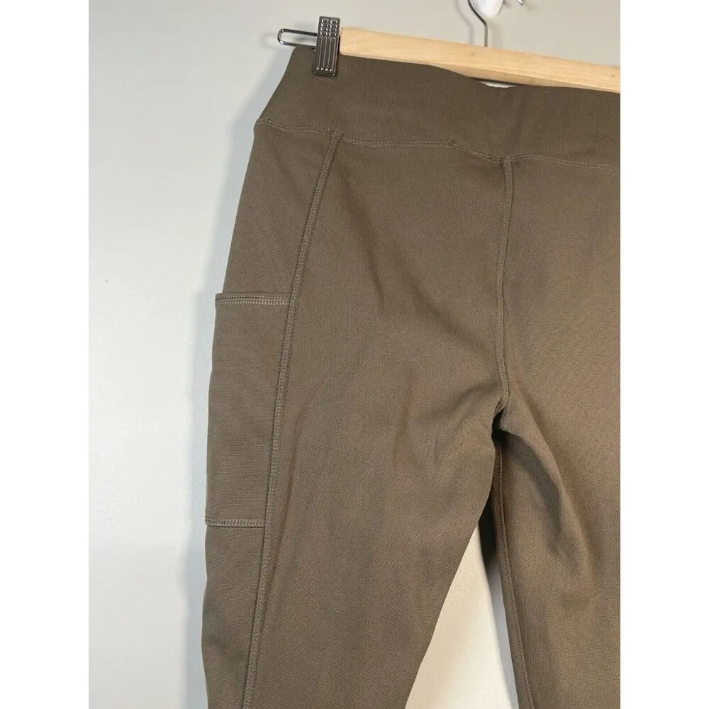 Carhartt Women’s Force Fitted Lightweight Utility Legging Olive Green XS NWT NEW - Image 10