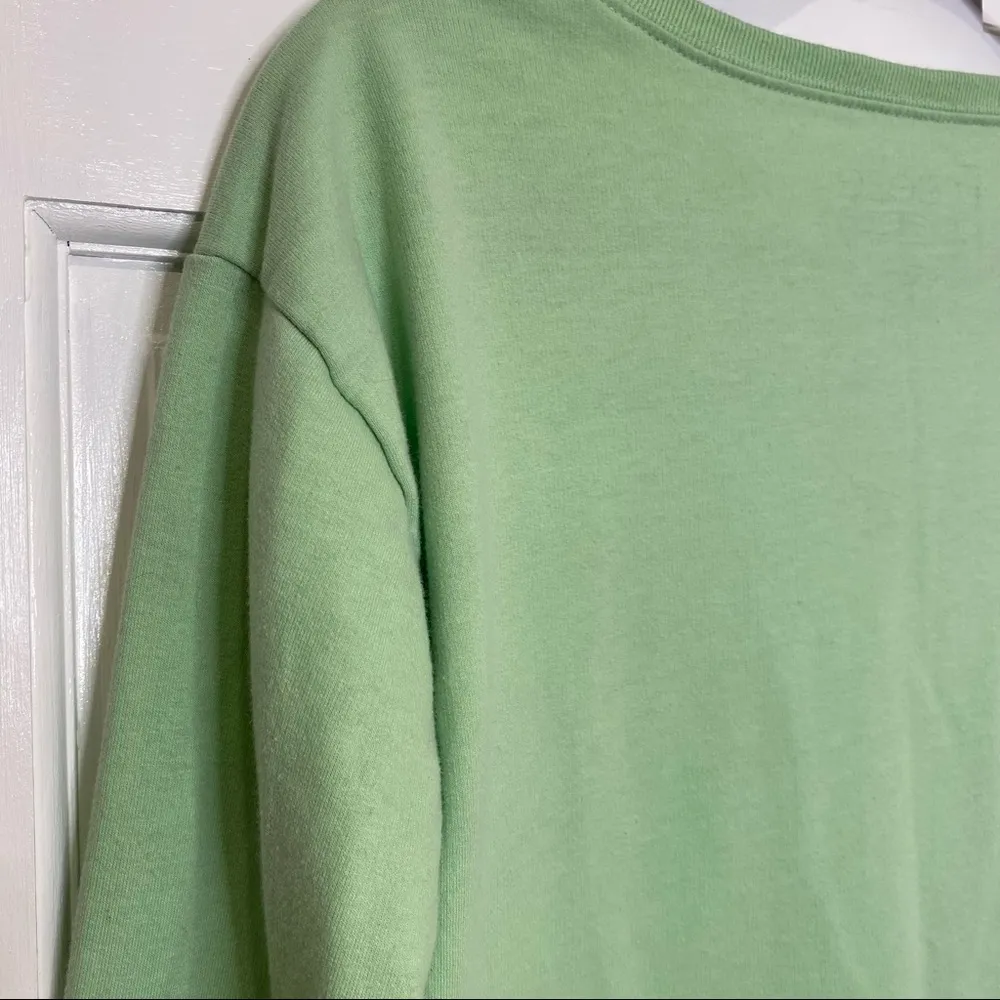 Freeze "Just The Right Amout Of Wrong" Lightweight Sweatshirt in Green - Image 9