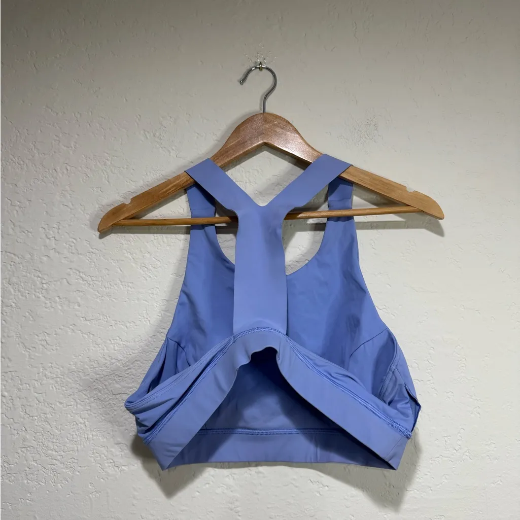 Lululemon  Fast and Free Bra Size 12 - Hydrangea Blue - Image 4